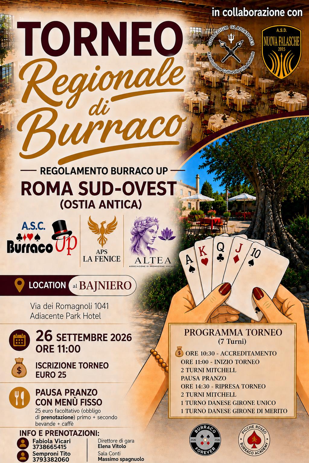TORNEO REGIONALE ROMA SUD OVEST