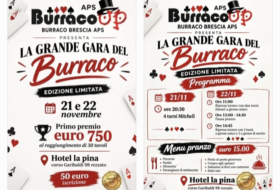 LA GRANDE GARA DEL BURRACO
