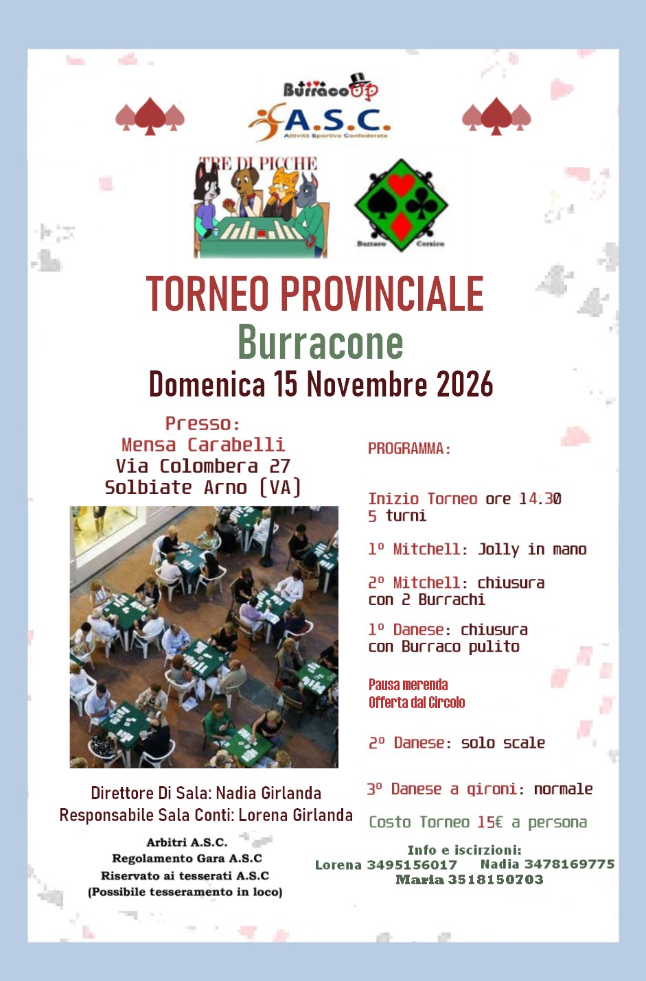 TORNEO PROVINCIALE BURRACONE