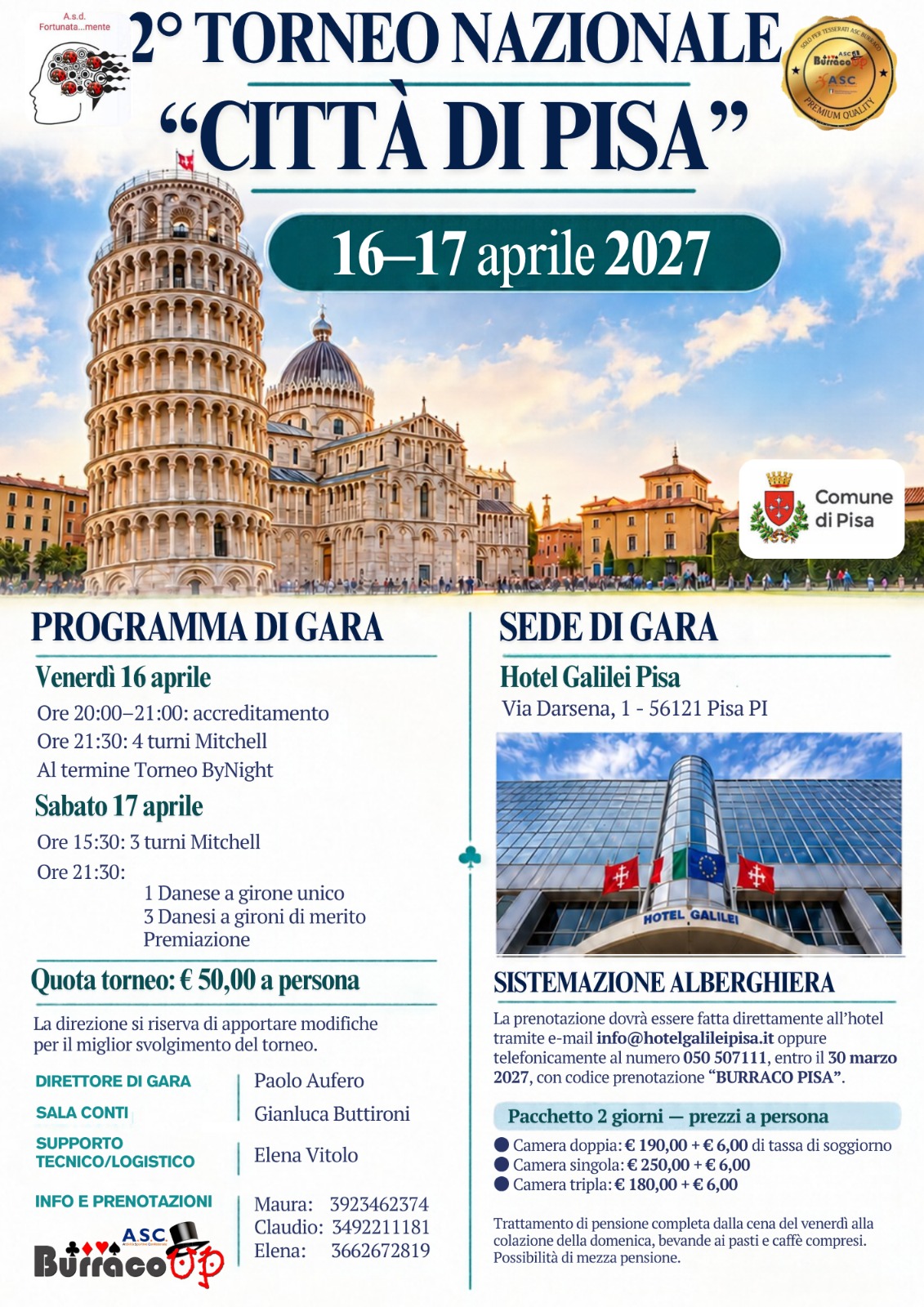 2° NAZIONALE "CITTA' DI PISA"