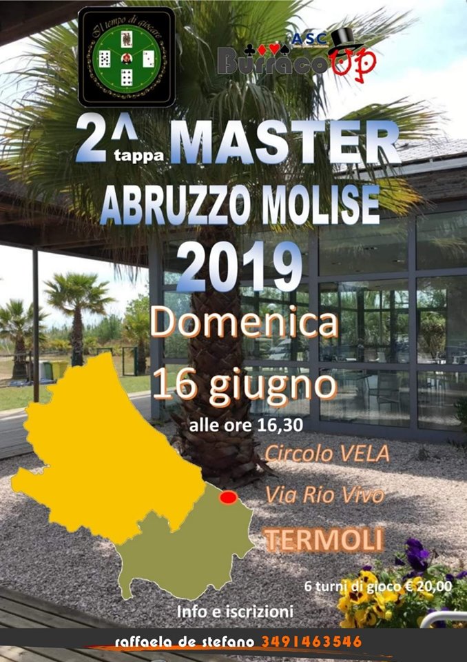 2° TAPPA MASTER ABRUZZO-MOLISE