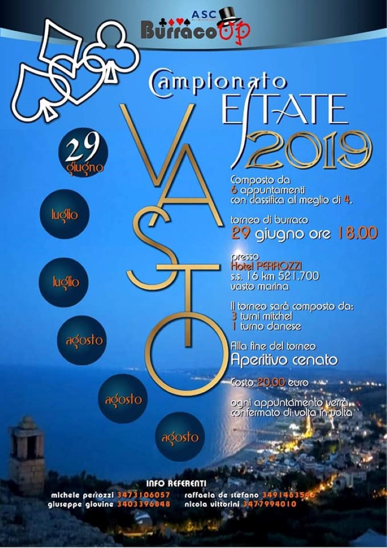 CAMPIONATO VASTO 29 GIUGNO 2019