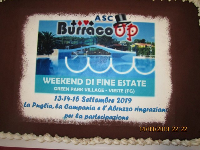 WEEKEND VIESTE 15 settembre 2019