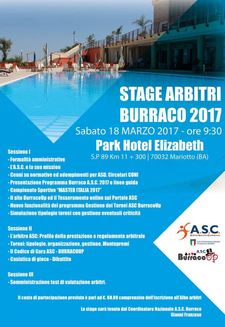 STAGE ARBITRI 2017 - BARI