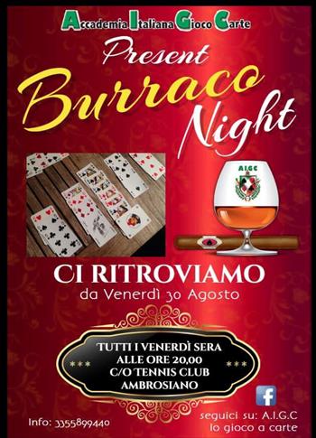 BURRACO NIGHT
