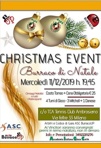 BURRACO DI NATALE