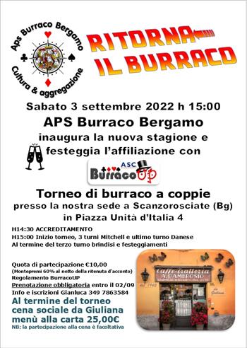 RITORNA IL BURRACO