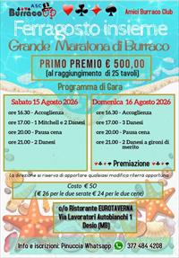 GRANDE MARATONA DI BURRACO