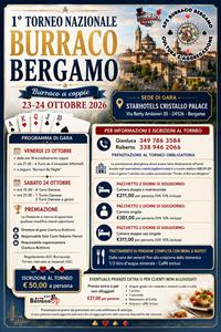 1° TORNEO NAZIONALE BURRACO BERGAMO