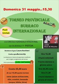 TORNEO PROVINCIALE DI BURRACO INTERNAZIONALE