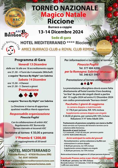 TORNEO NAZIONALE MAGICO NATALE