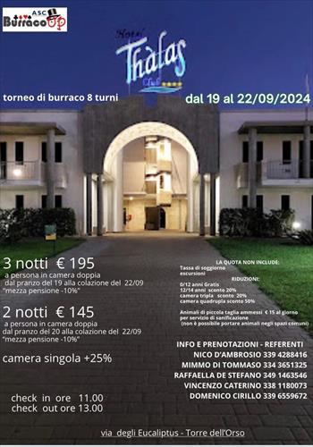 TORNEO 8 TURNI