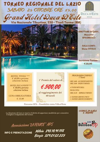 TORNEO REGIONALE LAZIO