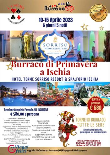 BURRACO DI PRIMAVERA A ISCHIA
