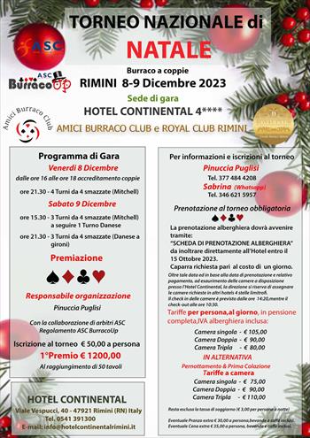 TORNEO NAZIONALE DI NATALE