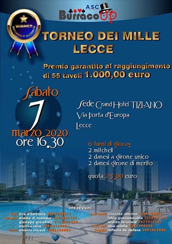 TORNEO DEI MILLE