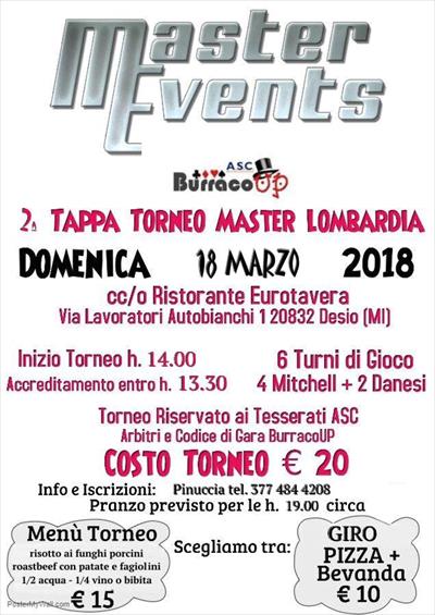 2° Tappa Lombardia Master 2018