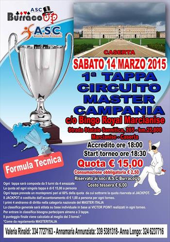 MASTER CAMPANIA - CASERTA 14 marzo 2015