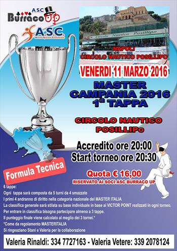 master Campania 2016 - I Tappa 